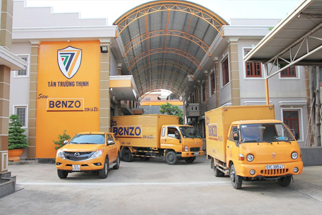 Bàn giao máy nghiền sơn tại Sơn Benzo