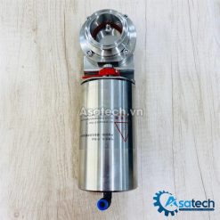 Van bướm inox vi sinh điều khiển khí nén