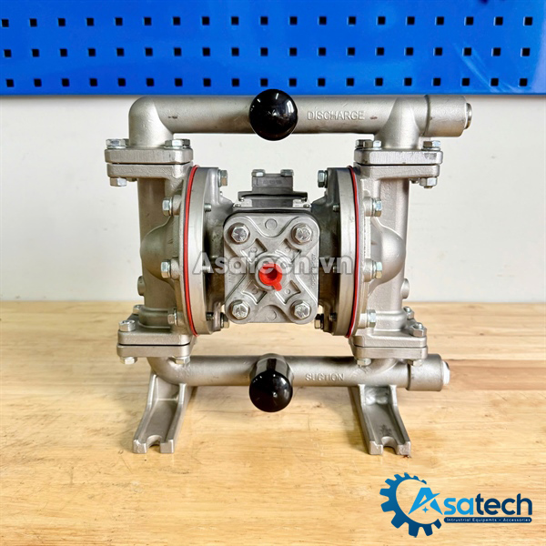 Bơm màng Sandpiper S05B1S2TABS600 (1/2'', Inox 316, Teflon) 1 Bơm màng Sandpiper S05B1S2TABS600