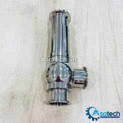 Van an toàn inox vi sinh nối Clamp