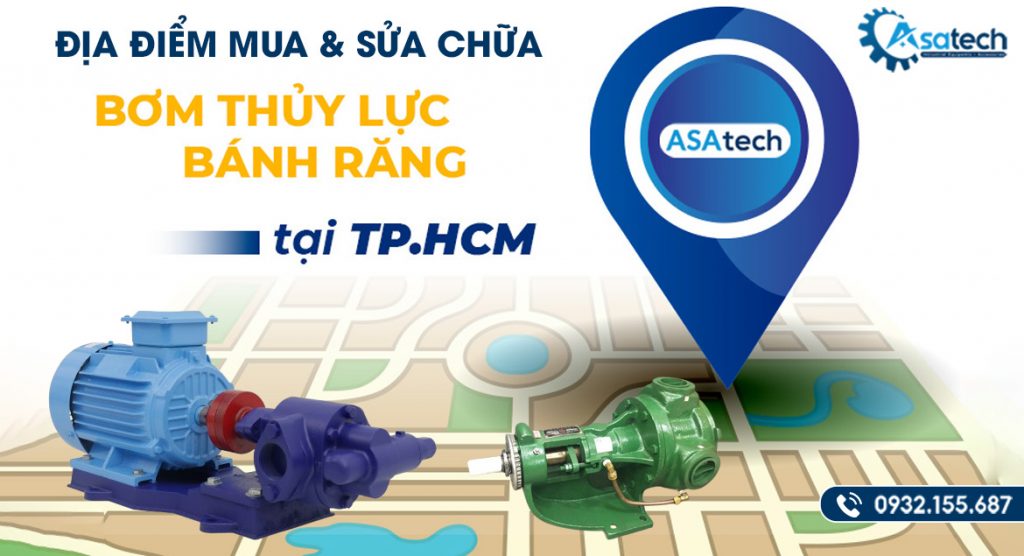 Địa điểm mua và sửa chữa bơm thủy lực bánh răng tại TPHCM