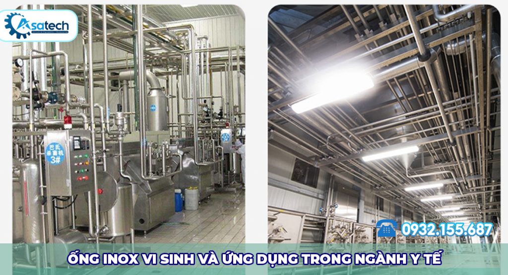 Ứng dụng ống inox vi sinh trong ngành y tế