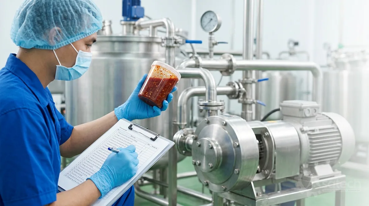 bơm tương ớt độ nhớt cao - Checklist nhanh trước khi chốt bơm: Nếu bạn đang chuẩn bị chọn bơm tương ớt độ nhớt cao , hãy rà soát nhanh các câu hỏi sau: Tương ớt có hạt hay chất rắn lơ lửng không?