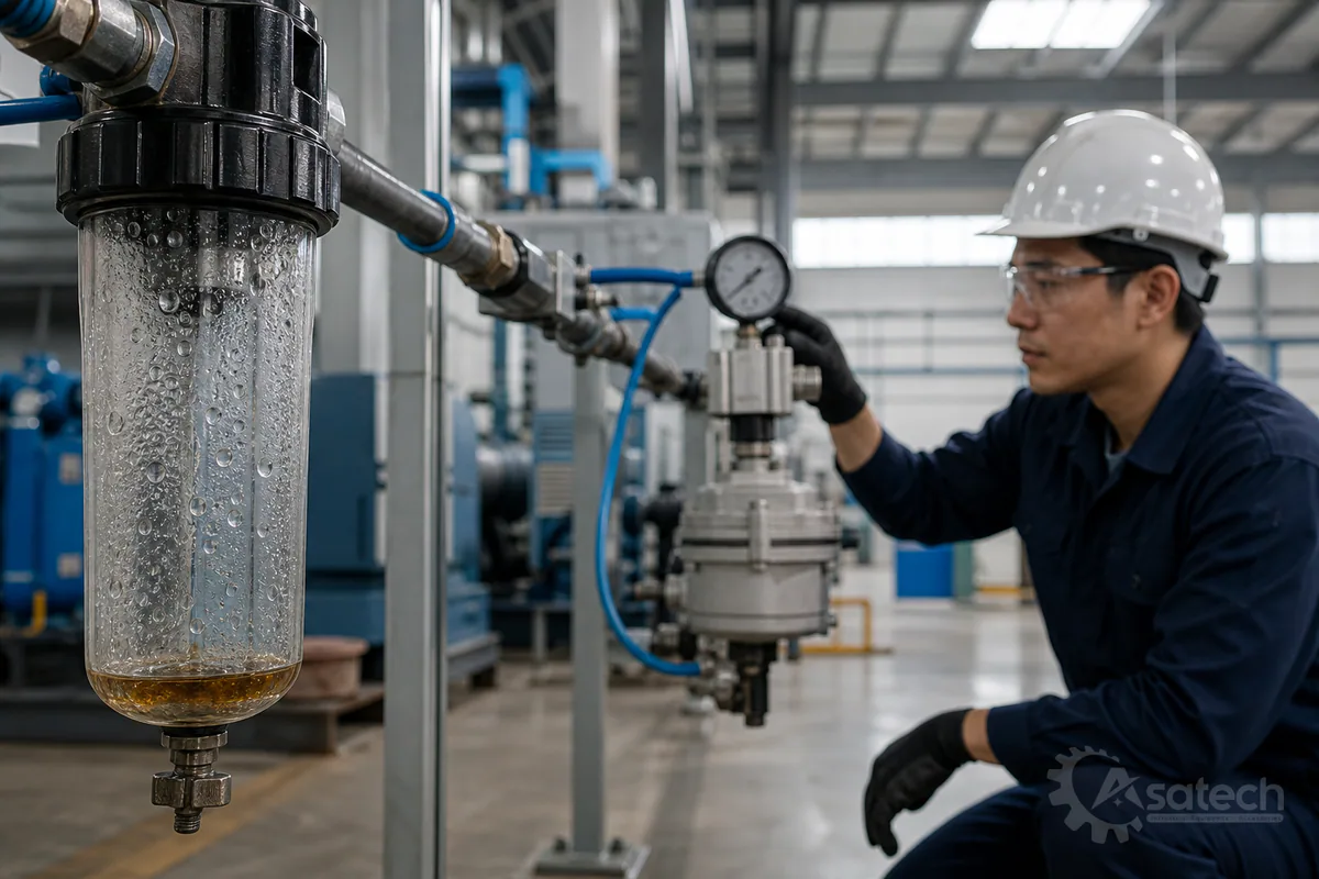 tối ưu hệ thống khí nén nhà máy - Dấu hiệu cảnh báo hệ thống khí nén nhà máy đang gặp trục trặc: Bạn cũng có thể tham khảo bài phân tích về bơm màng khí nén thực phẩm hóa chất từ Asatech để có thêm góc nhìn trước khi áp dụng.