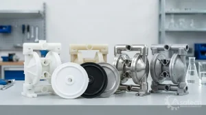 vật liệu màng bơm AODD - Kết luận nhanh theo nhu cầu sử dụng: Bơm hóa chất ăn mòn mạnh, axit, dung môi công nghiệp: Ưu tiên sử dụng màng PTFE (Teflon) kết hợp màng lót cao su (Buna N hoặc EPDM) để đảm bảo độ bền hóa học tuyệt đối.