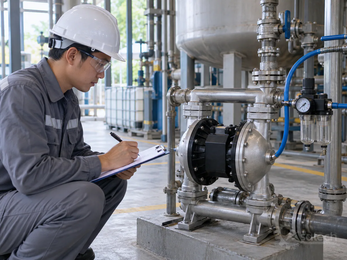 Bơm Màng AODD Và EODD: So Sánh Chi Tiết Cho Nhà Máy B2B 4 Checklist Khảo Sát Kỹ Thuật Trước Khi Chọn Bơm Màng AODD Và EODD: Để lựa chọn chính xác giữa bơm màng AODD và EODD , đội ngũ kỹ thuật nhà máy nên chuẩn bị sẵn các dữ liệu vận hành sau: 1.