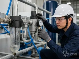 khắc phục sự cố đọng nước đường ống - Dấu hiệu nhận biết hiện tượng đọng nước trong đường ống khí nén: hình minh họa nội dung chính của bài viết.