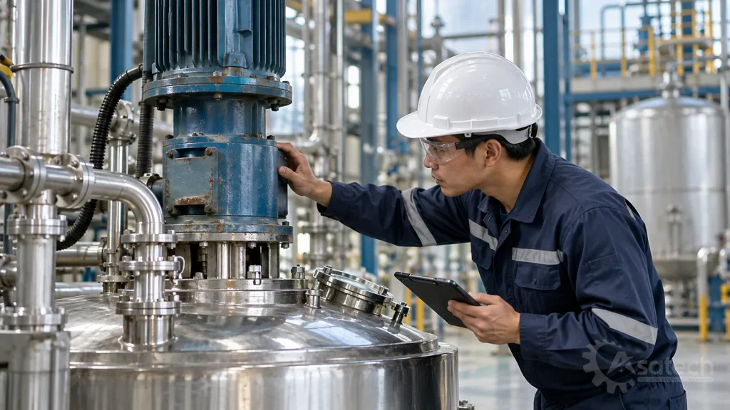 sự cố máy khuấy hóa chất - Sự cố máy khuấy hóa chất: Triệu chứng, nguyên nhân và xử lý an toàn