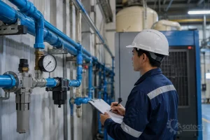 tính toán tổn thất áp suất đường ống - Tính toán tổn thất áp suất đường ống khí nén: cách làm, checklist và lưu ý bảo trì