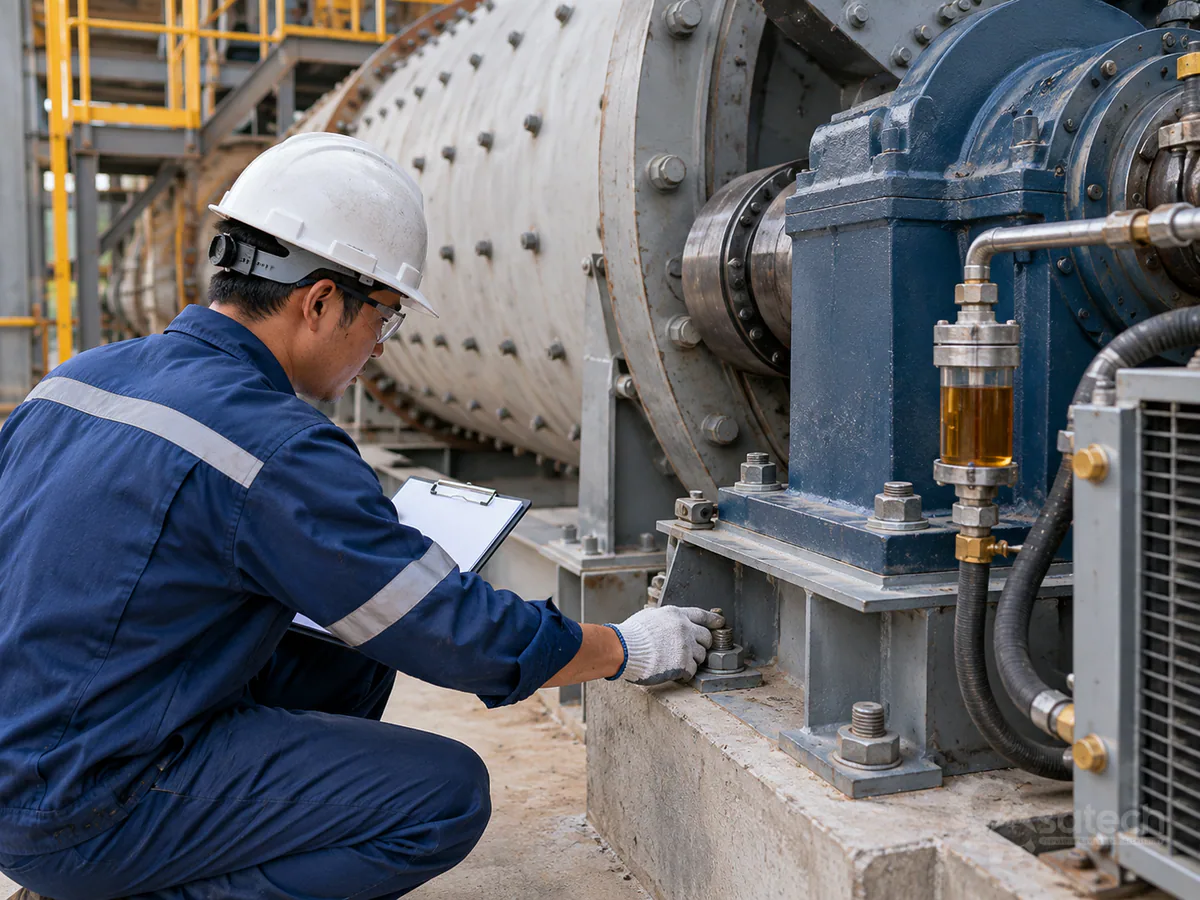 timeline triển khai sửa chữa máy nghiền bi - 3. Checklist trước vận hành sau sửa chữa (hình minh họa)